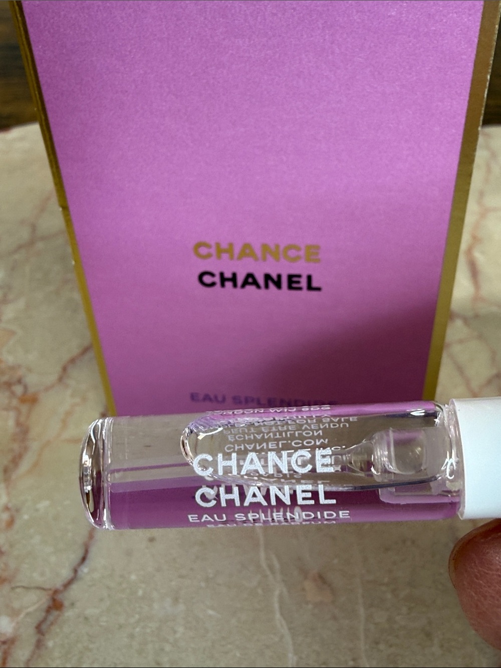 Chanel Chance Spray Perfume Sample - Picture 3 of 5